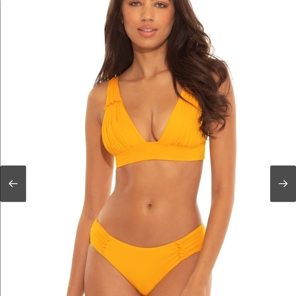 Soluna Swimwear SHEER DELIGHT HALTER TOP golden yellow D - Picture 5 of 11